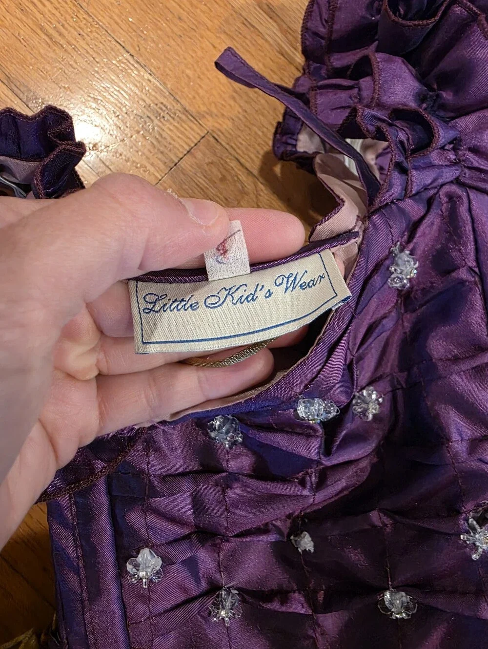 Little Kids Wear Fancy Tu Tu Ball Gown Layered Dress